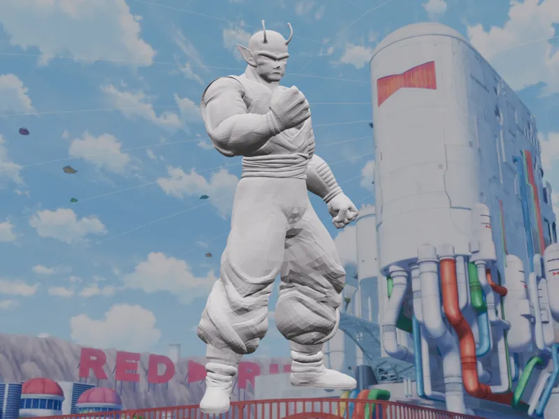 Orange Piccolo - Dragon Ball Super Super Hero