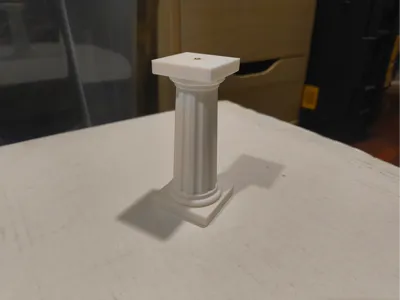 Greek Column with M3 Heat Set Inserts