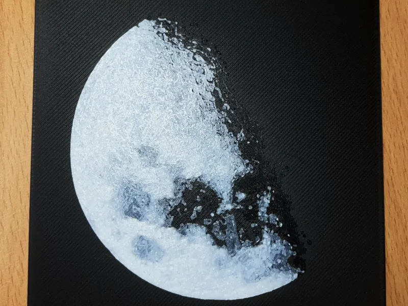 Moon waning gibbous