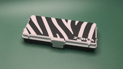 Zebra Pattern Pencil Box
