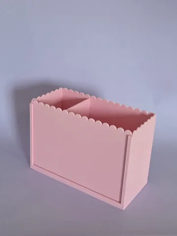 Organizador: Organizador de mesa com espaço para calendário — vista de referencia 3