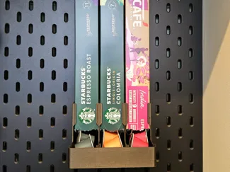skadis nespresso cup holder