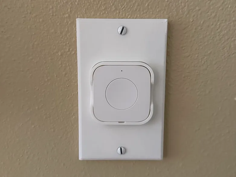 Aqara Button Face Plate - No Gang Box Needed!