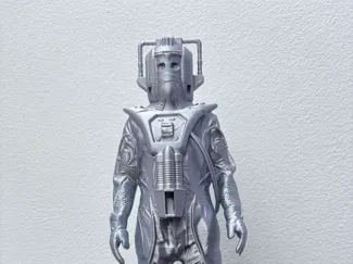 Earthshock era Cyberman - 1970s 1980s Dr. Who