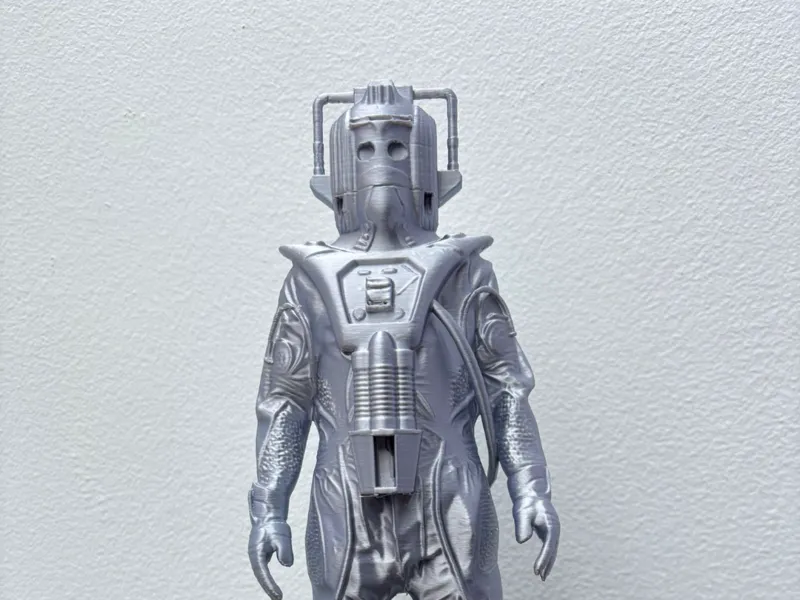 Earthshock era Cyberman - 1970s 1980s Dr. Who