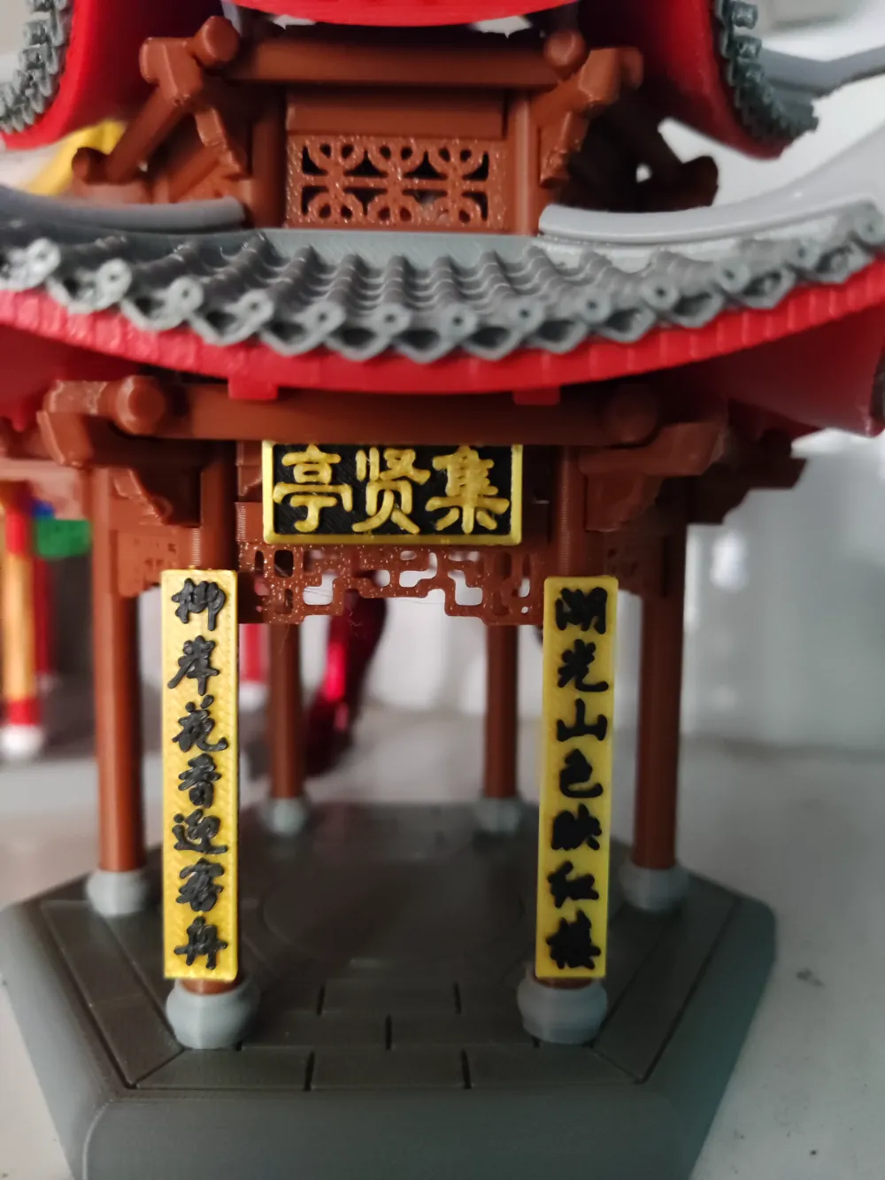 West Lake Jixian Pavilion Full Mortise and Tenon Structure by 云凡科技