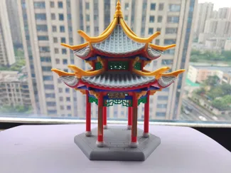 西湖集贤亭-全榫卯Pavilion-Full mortise and tenon structure