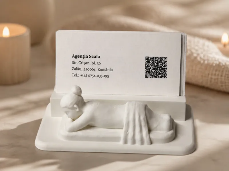 Massage Salon – Business Card Holder