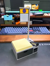 HK Style Traffic Sign Office Memo Stand (Ams with PETG)