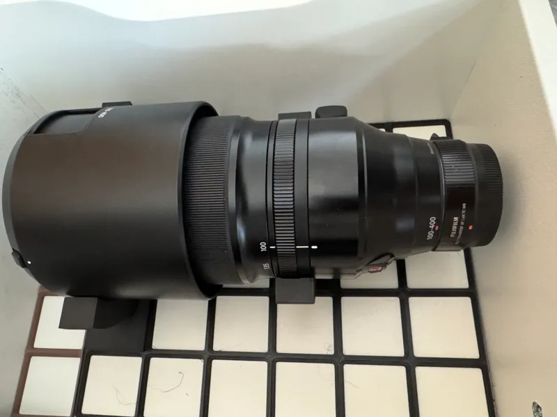 Fuji 100-400 Lens Gridfinity Holder