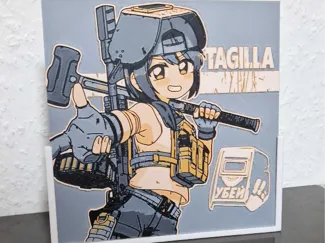 Escape From Tarkov EFT Tagilla (Anime) Hueforge