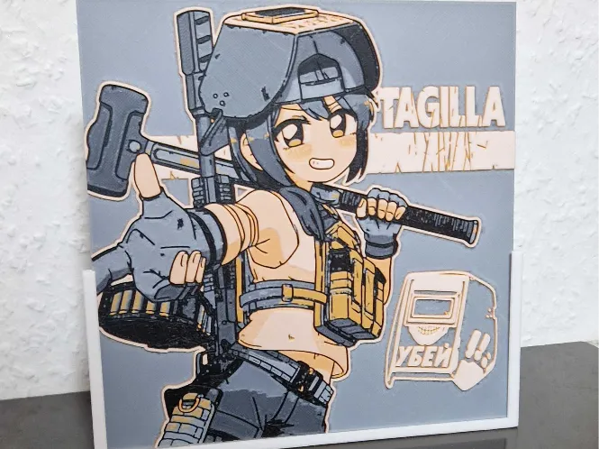 Escape From Tarkov EFT Tagilla (Anime) Hueforge
