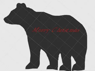 Christmas Bear Ornament