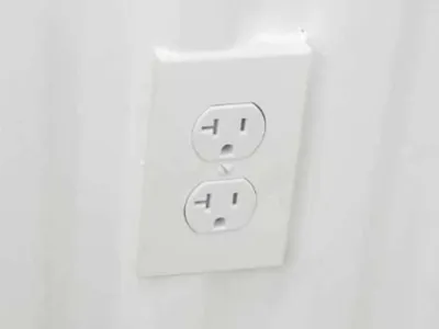 Electric outlet cover riser US\Can