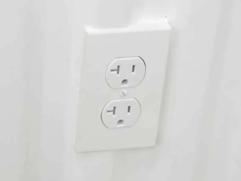 Electric outlet cover riser US\Can
