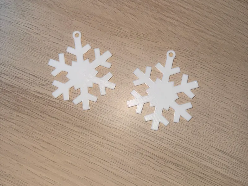 Schneeflocke Hängedeko