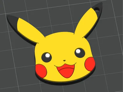 Pikachu Keychain