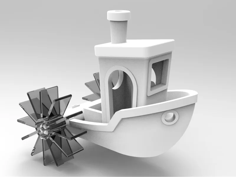 Benchy - paddleboat