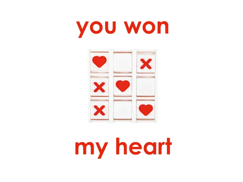 Valentine's Tic Tac Toe
