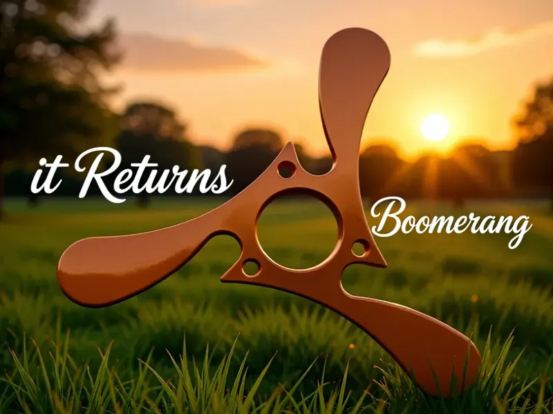 Boomerang - Print in place