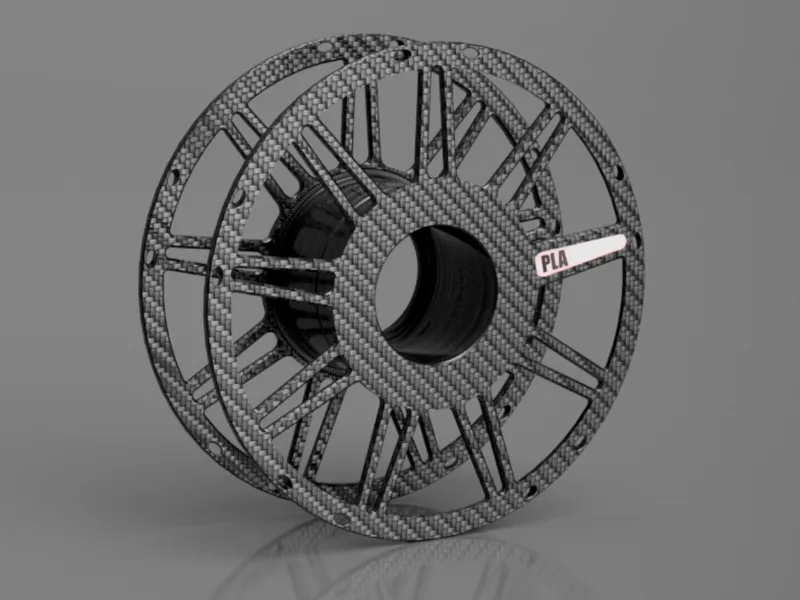Car Inspired Split 9 spoke Bambu Refill Spool