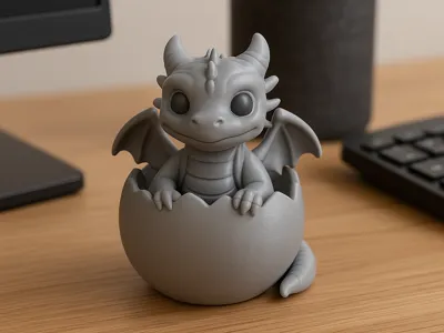 Dragon Hatchling Buddy V1 - Desk Buddy Collection
