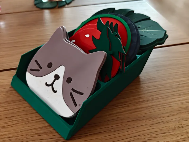 Tabletop Coaster Holder