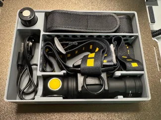 Armytek Wizard C2 Pro Max gridfinity case