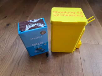Coffee container for 500g filter coffee