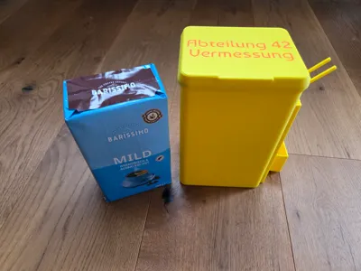 Coffee container for 500g filter coffee