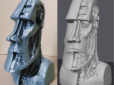 Terminator Moai