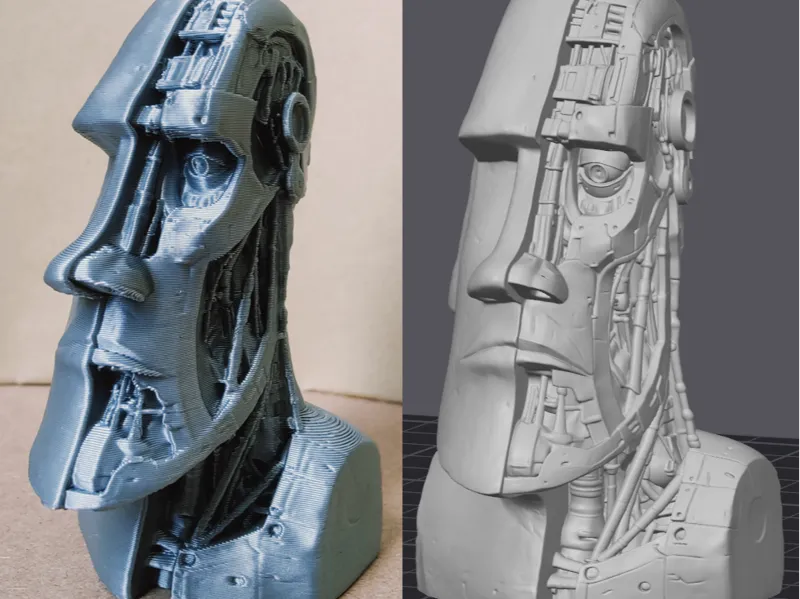 Terminator Moai