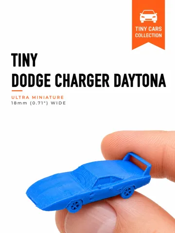 Accesorio para boquillas: Tiny Dodge Charger Daytona - Mini Cars Series — vista de referencia 2