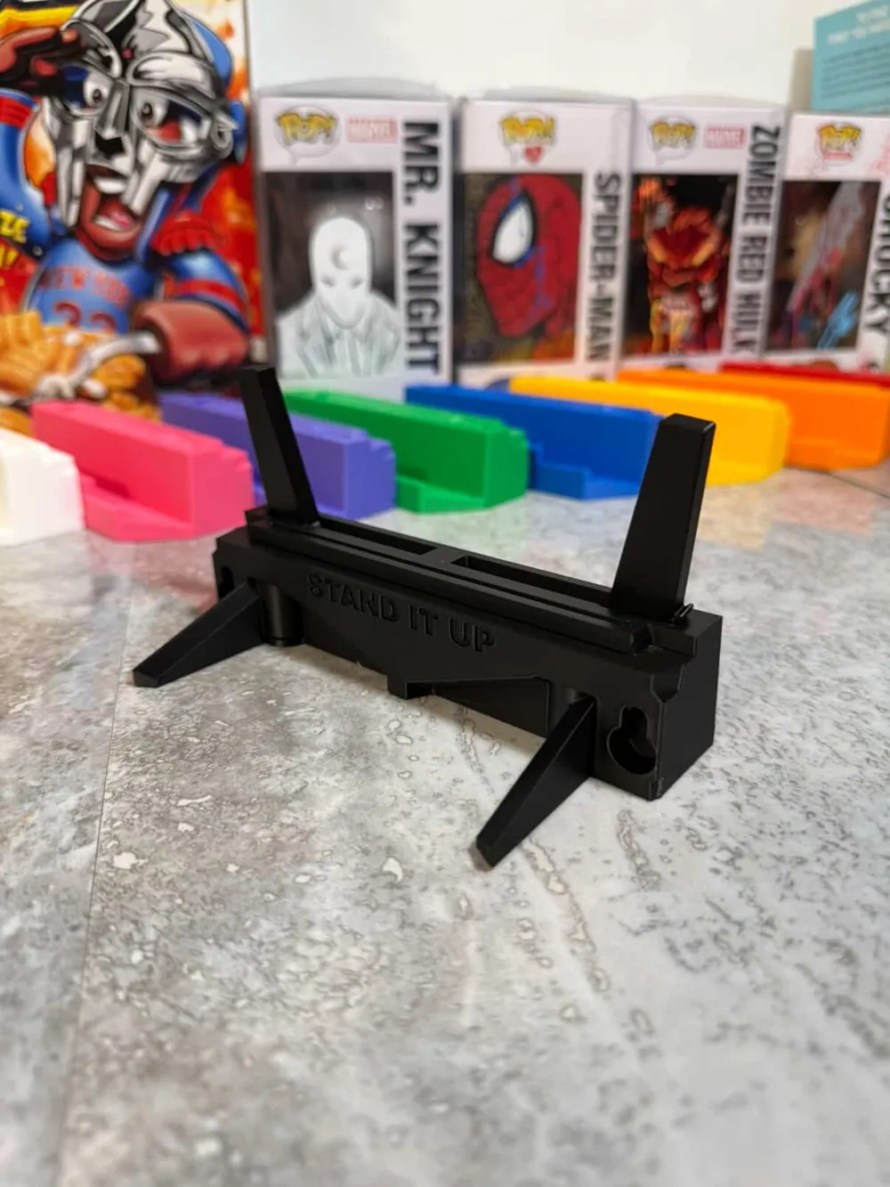 Mini Kickstands - Magnetic Logos - Free 3D Print Model - MakerWorld