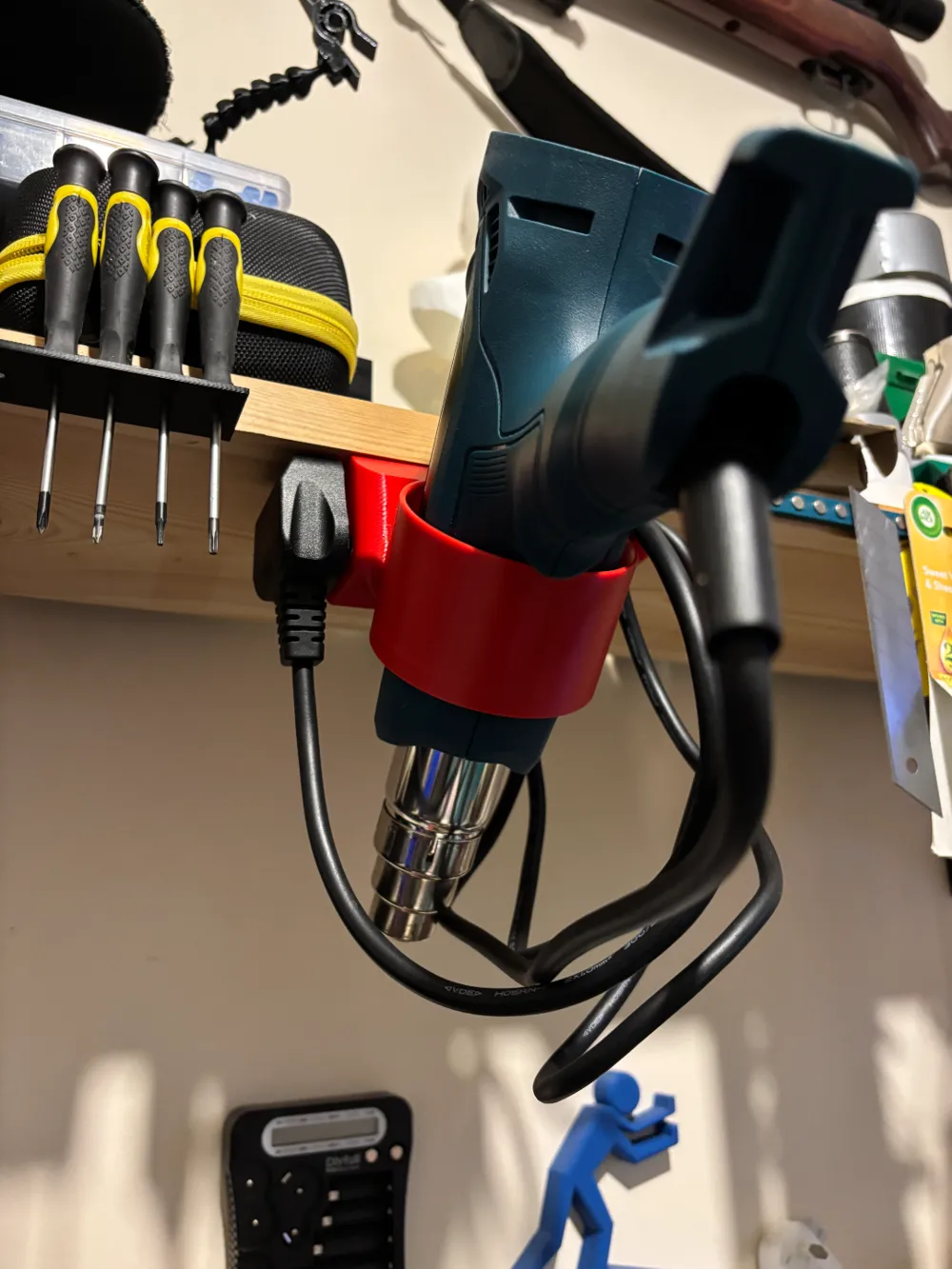 Heat Gun Storage Heat Gun storage - Free 3D Print Model - MakerWorld