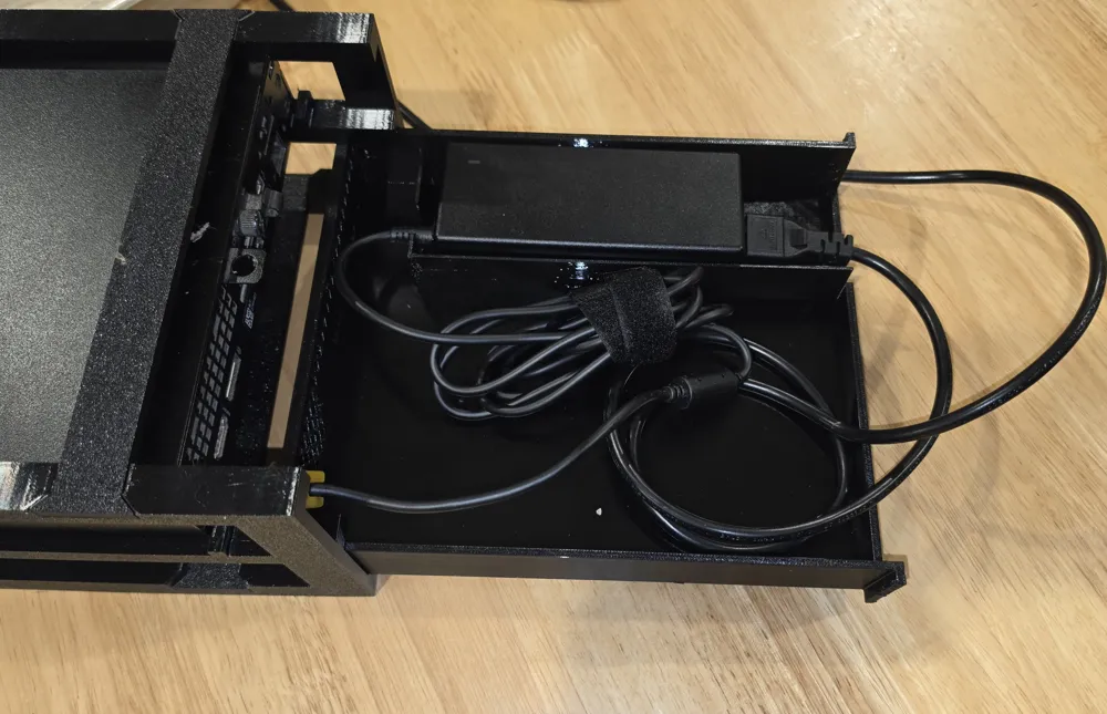 Optiplex 3060 rack with Powerbrick tray - Free 3D Print Model - MakerWorld