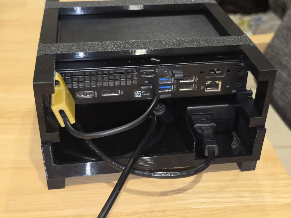 Optiplex 3060 rack with Powerbrick tray - Free 3D Print Model - MakerWorld
