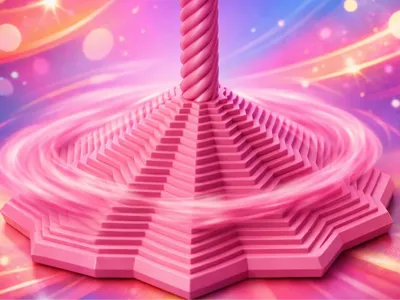 Star Fidget Twist With Tactile Handle