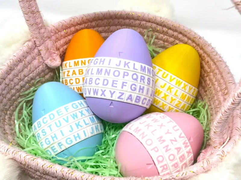 Cryptex Puzzle Easter Egg