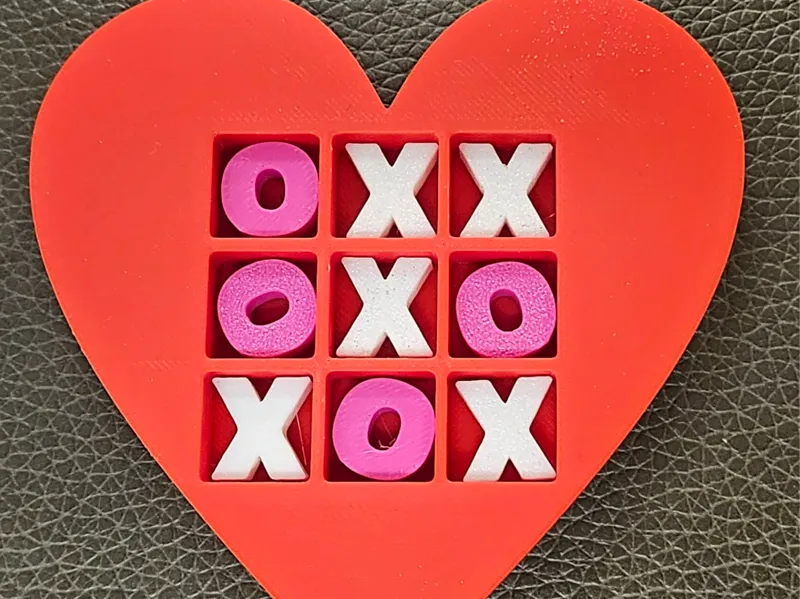 Heart Shaped TicTacToe