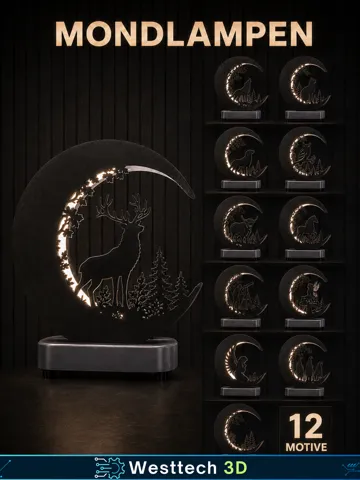 Accesorio de iluminación decorativa: Mond Lampe — vista de referencia 2