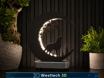 Accesorio de iluminación decorativa: Mond Lampe — vista de referencia 3