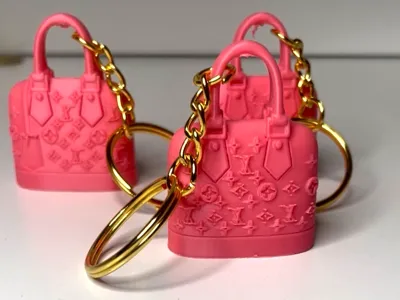 Luxury LV bag Keychain | Minimal & Elegant