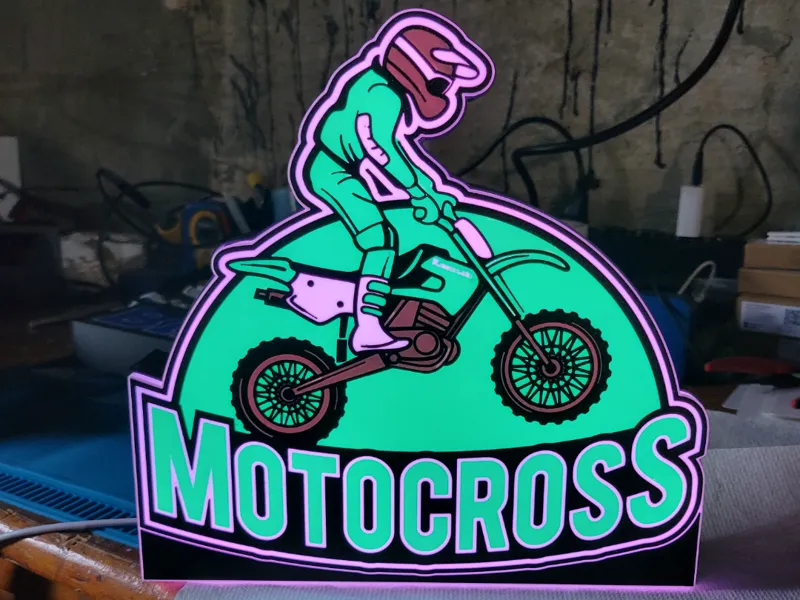 Motocross Light Box