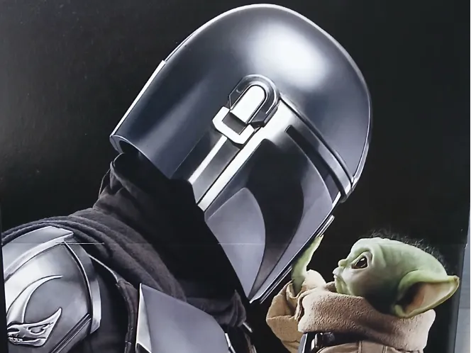 Hueforge THE MANDALORIAN AND GROGU
