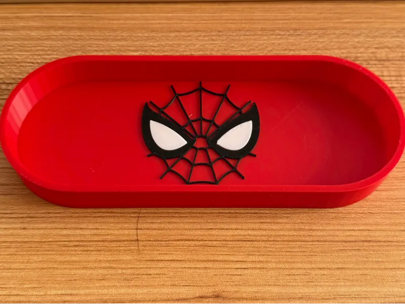 Spiderman Inspired Eyeglass Tray