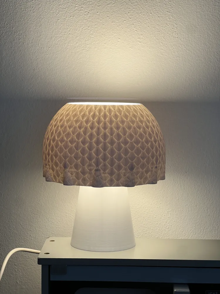 Dragon Scale Mood Lamp - Support-Free 3D Pattern - Free 3D Print Model ...