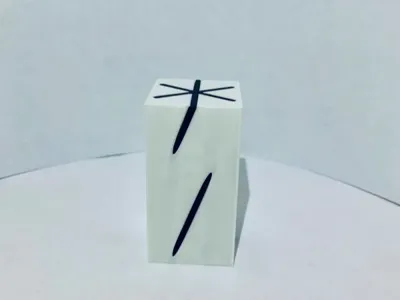 spiral rectangle fidget