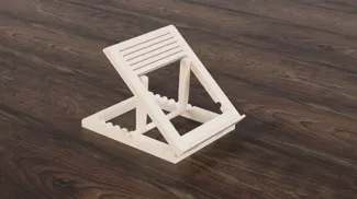 Rotating tablet stand