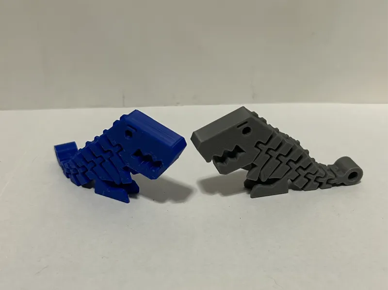 Flexi dinosaur figet
